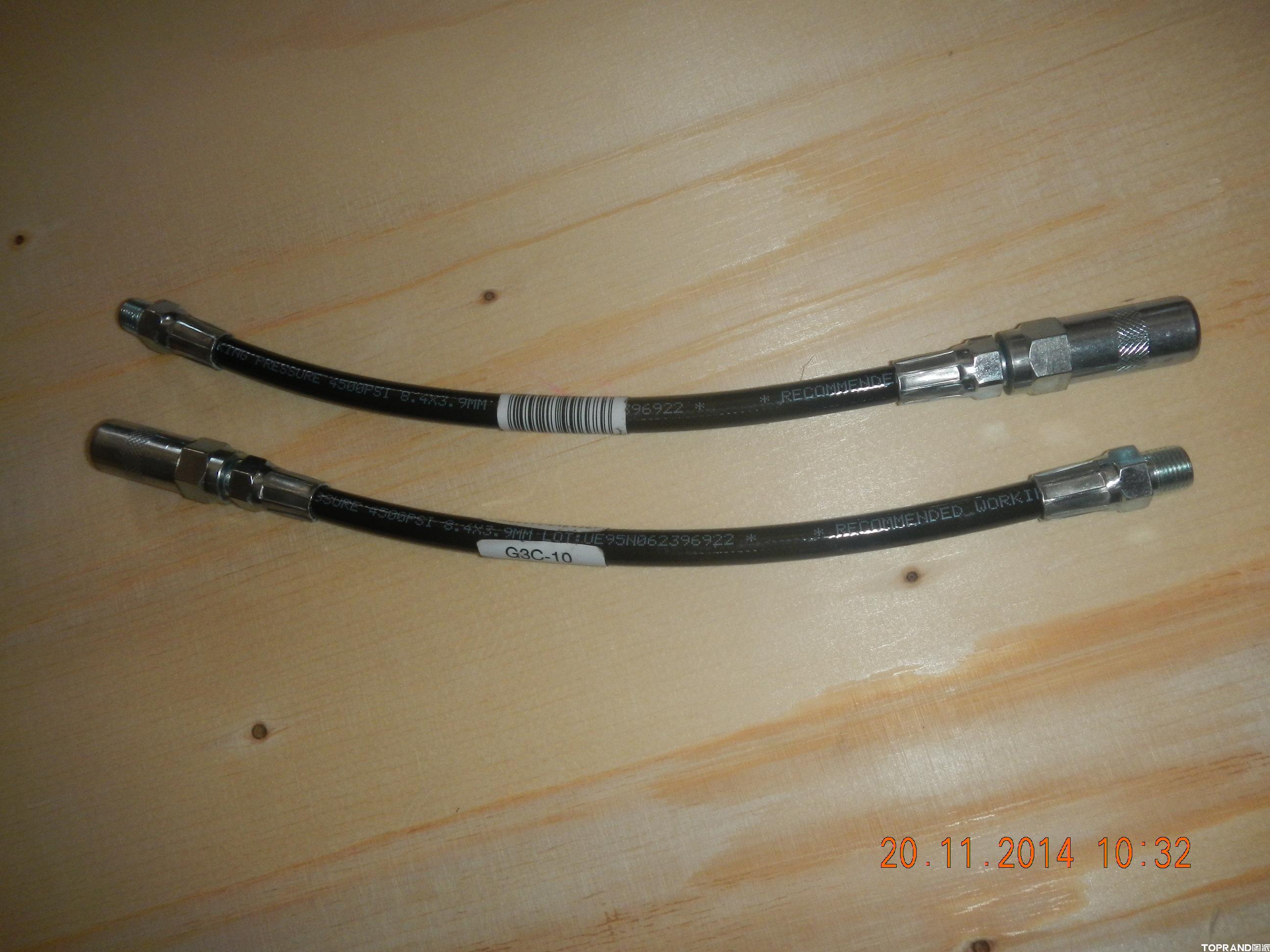 TRUSCO黃油槍用軟管G3C-10