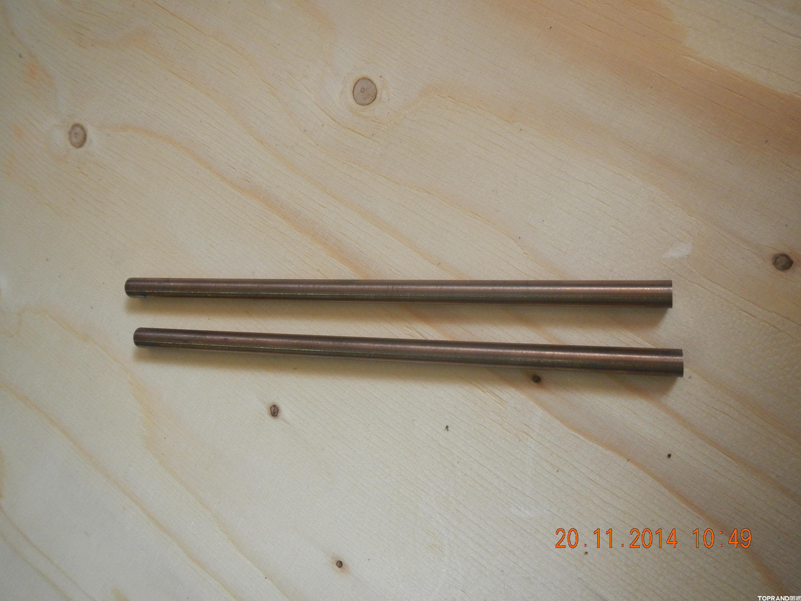 TJ SNOW鎢銅合金棒10W 0.33DIA*8