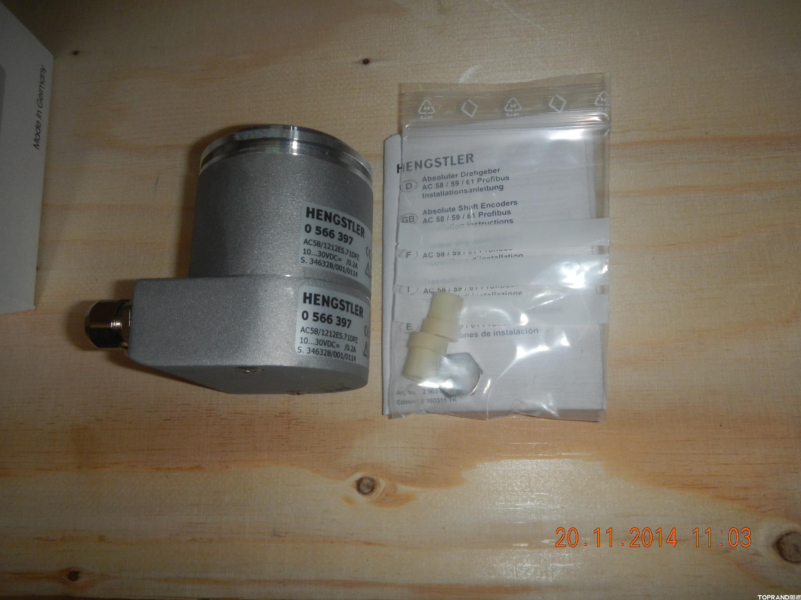 HENGSTLER編碼器AC58-1212-E-S71-DP-Z